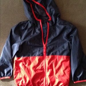 Cherokee navy and red light windbreaker